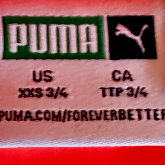 Girls Hot Pink Puma Vest Size XXS 3/4 - Picture 11 of 11